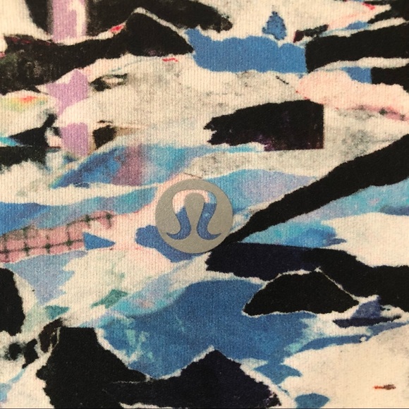 Lululemon Wunder Under Hi-Rise 1/2 Tight Culture Clash Multi Black Crop Leggings - Picture 4 of 6